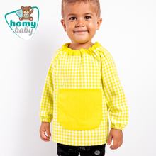 Cargar imagen en el visor de la galería, Babi Escolar Poncho (Amarillo)