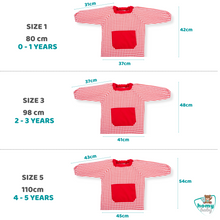 Cargar imagen en el visor de la galería, Babi Escolar Poncho (Rojo)