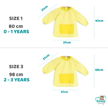 Cargar imagen en el visor de la galería, Babi Escolar Poncho (Amarillo)
