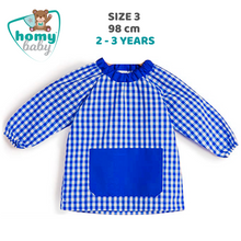 Cargar imagen en el visor de la galería, Babi Escolar Poncho (Azul)