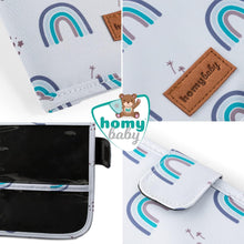 Cargar imagen en el visor de la galería, Portadocumentos Bebé (Rainbows & Flowers)