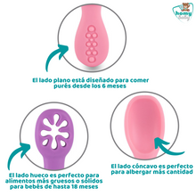 Cargar imagen en el visor de la galería, 4 Cucharas y Precucharas Bebé BLW