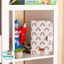 Cargar imagen en el visor de la galería, Portadocumentos Bebé (Rainbows)