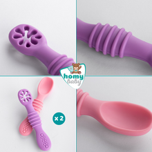 Cargar imagen en el visor de la galería, 4 Cucharas y Precucharas Bebé BLW