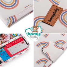 Cargar imagen en el visor de la galería, Portadocumentos Bebé (Rainbows)