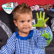 Cargar imagen en el visor de la galería, Babi Escolar Poncho (Azul)