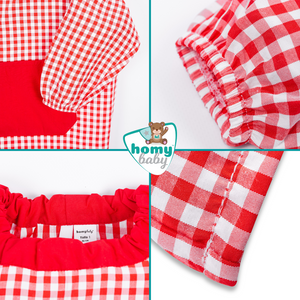 Babi Escolar Poncho (Rojo)