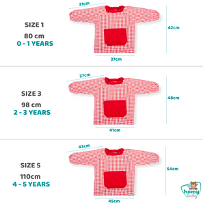 Babi Escolar Poncho (Rojo)