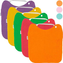 Cargar imagen en el visor de la galería, Pack 5 Baberos XL de Rizo (Multicolor)
