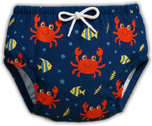 Cargar imagen en el visor de la galería, Bañador Pañal Reutilizable (Cangrejos)
