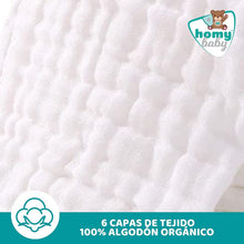 Cargar imagen en el visor de la galería, Paños de Muselina 30x25cm
