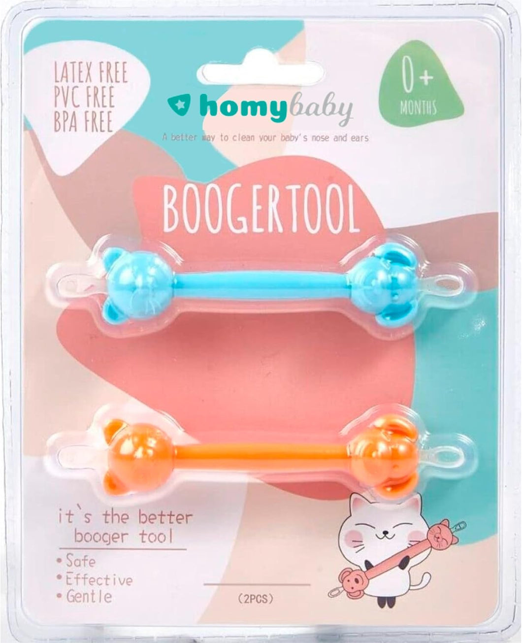 Pinzas sacamocos y cerumen bebé (Modelo A)