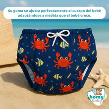 Cargar imagen en el visor de la galería, Bañador Pañal Reutilizable (Cangrejos)
