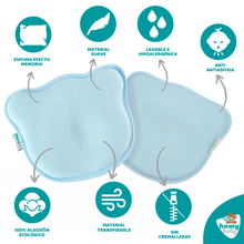 Cargar imagen en el visor de la galería, Almohada Bebé (Azul) - HOMYBABY
