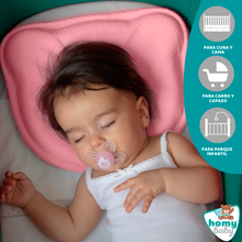 Cargar imagen en el visor de la galería, Almohada Bebé (Rosa) - HOMYBABY
