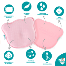 Cargar imagen en el visor de la galería, Almohada Bebé (Rosa) - HOMYBABY
