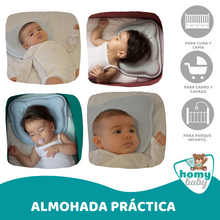 Cargar imagen en el visor de la galería, Almohada Bebé (Azul) - HOMYBABY
