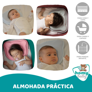 Almohada Bebé (Blanca) - HOMYBABY